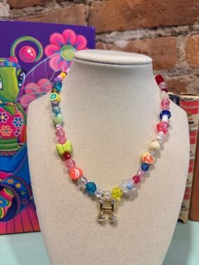 Y2K H BALLOON INITIAL CUSTOM EYE CANDY CHAIN